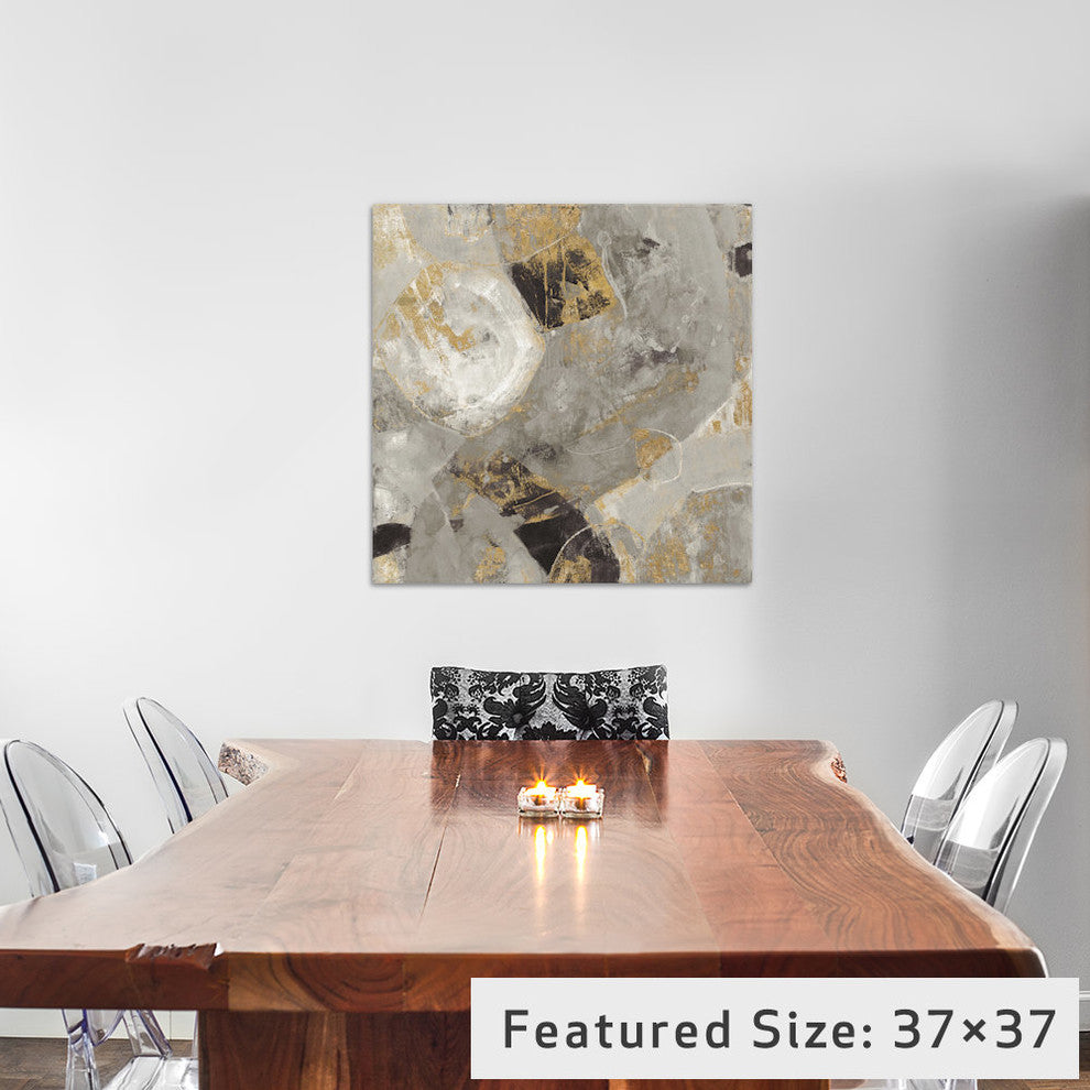 "Painted Desert Neutral" by Silvia Vassileva, 12x12x1.5"