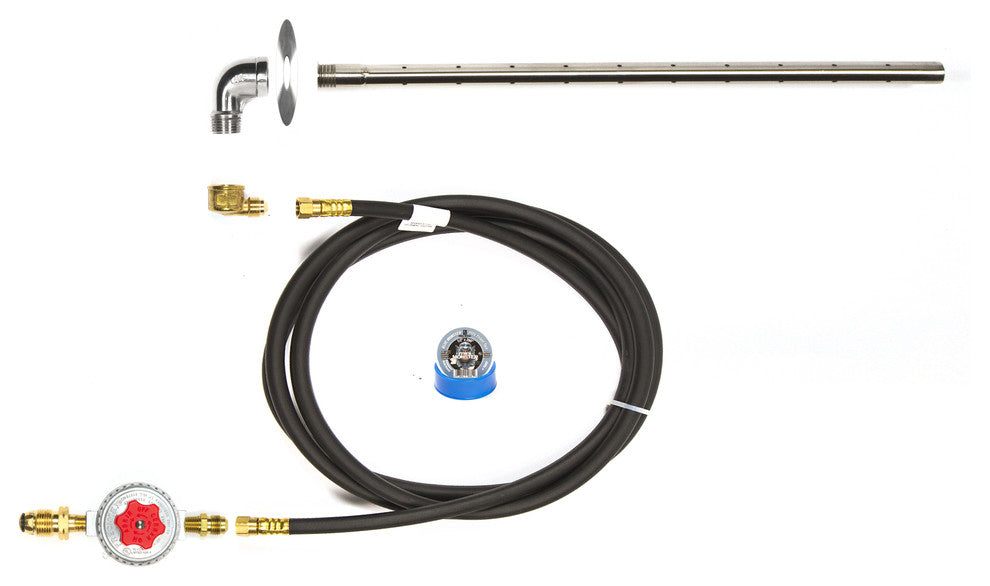 24" Single Linear Burner and Complete Basic Kit for Propane