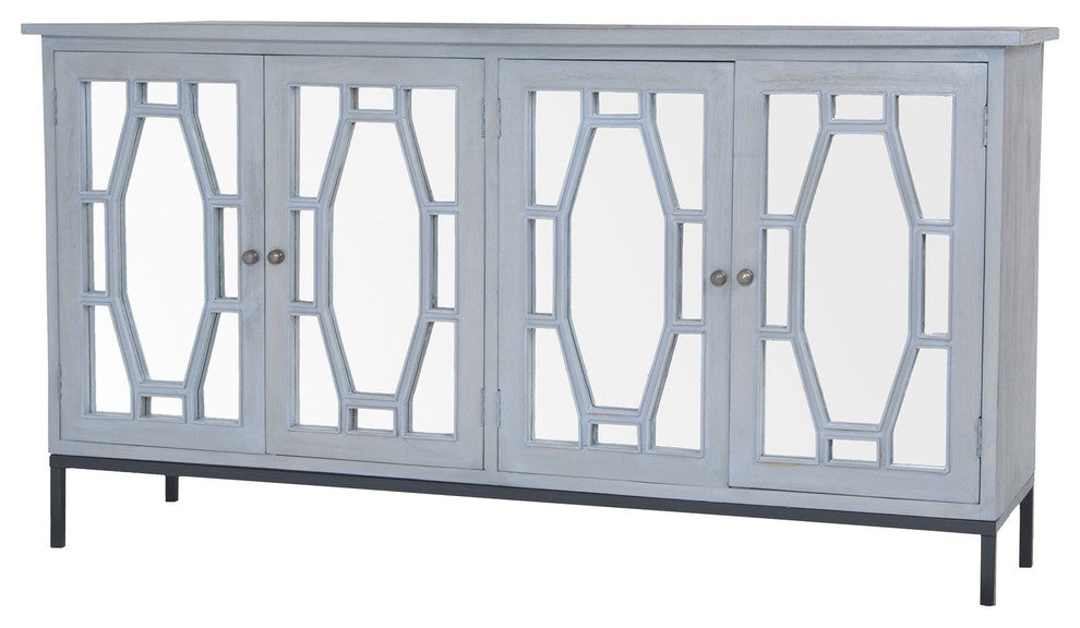 Presidio Cabinet II In Gravesend Grey - Large