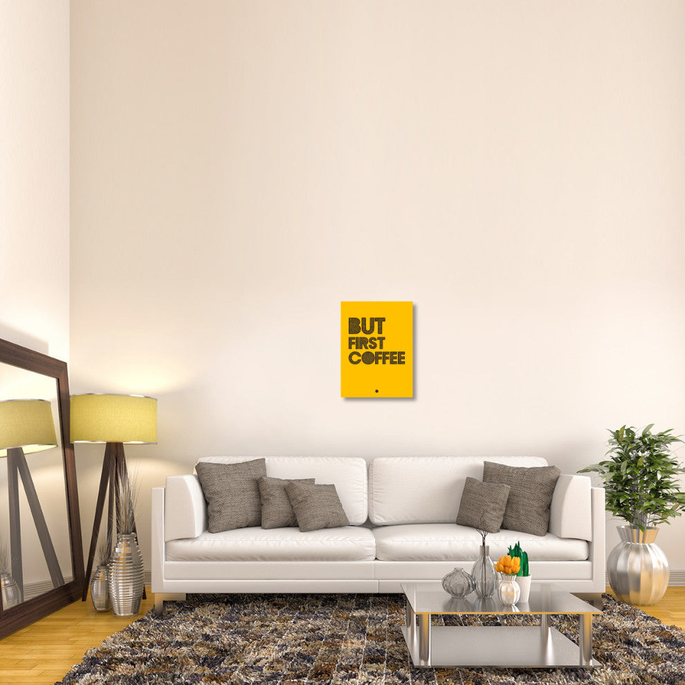 "But First Coffee Poster 3" Fine Art Print