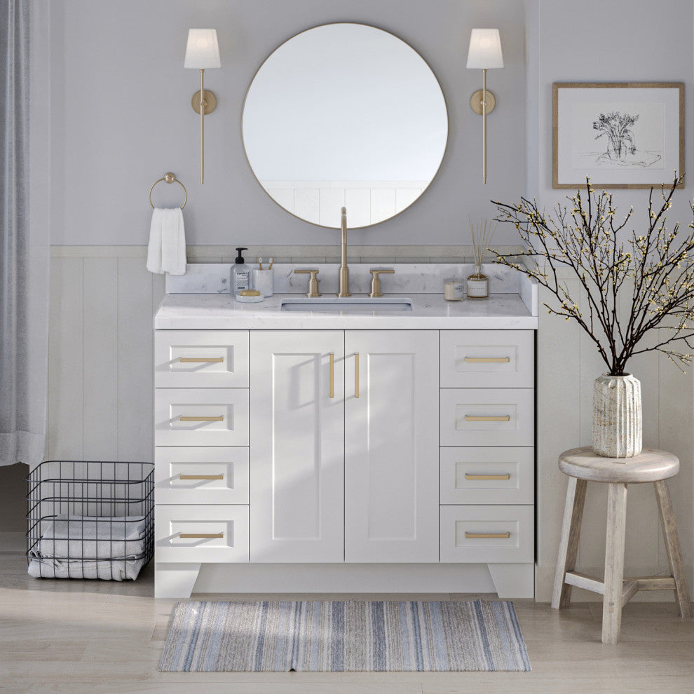 Ariel Taylor 48" Single Rectangular Sink Bathroom Vanity