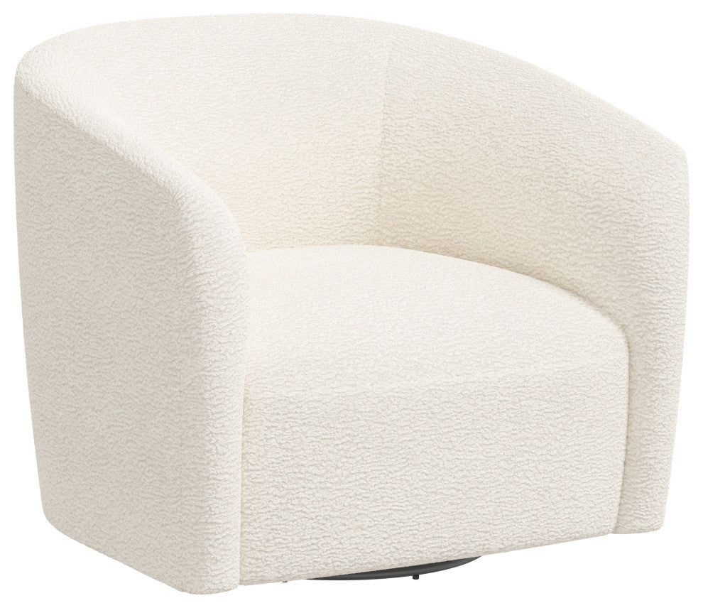 Swivel Chair, Sheepskin Natural