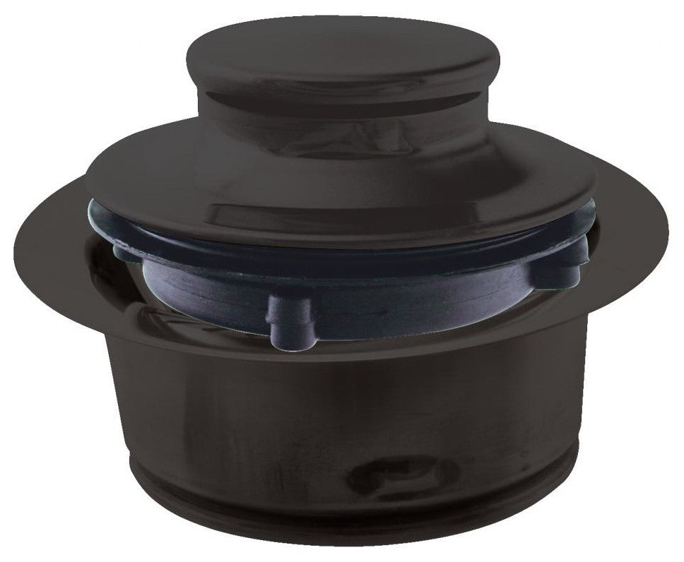 3-Bolt Mount Style Disposal Flange And Stopper In Oil Rubbed Bronze