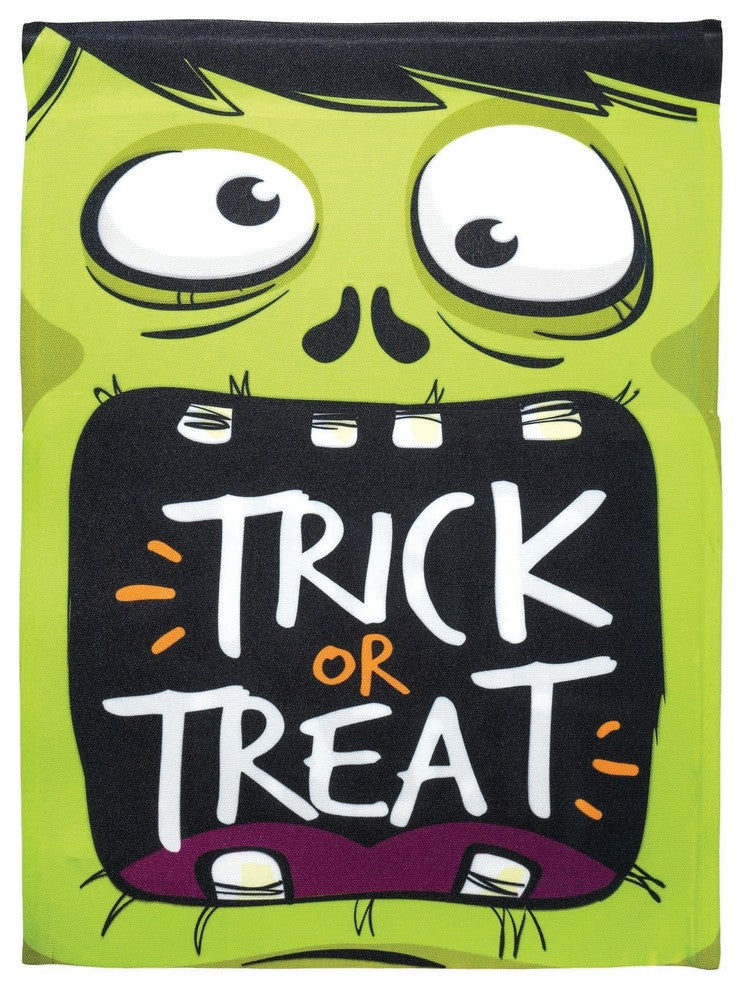 Outdoor Flag Print Trick Or Treat Polyester  Large House Flag