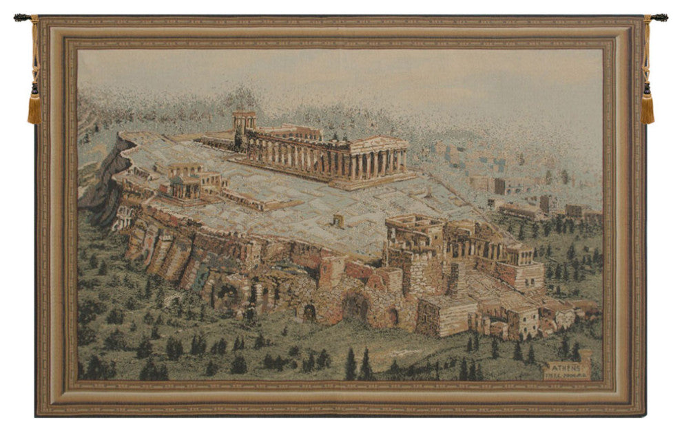 Acropolis, Wall Tapestry, 52"x74"