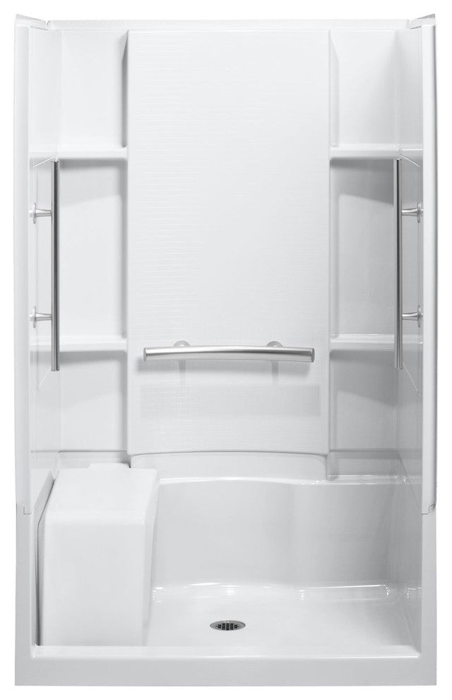 Sterling  Accord 36"x48"x74.5" Vikrell Alcove Shower Kit