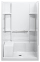 Sterling  Accord 36"x48"x74.5" Vikrell Alcove Shower Kit