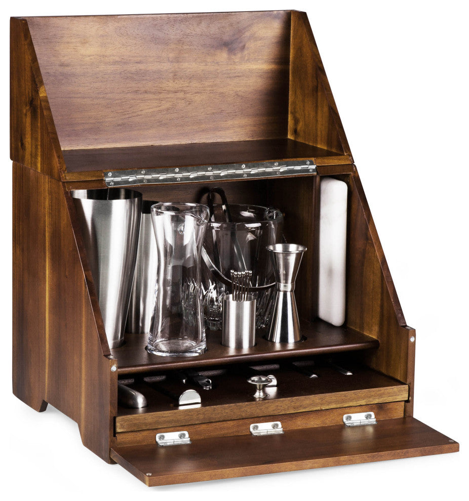 Madison Tabletop Bar - Brown