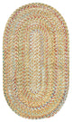 Capel Ocracoke Amber 0425_725 Braided Rugs - 27" X 9' Runner Runner