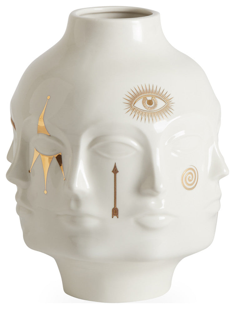 Large Dora Maar Vase, Gilded