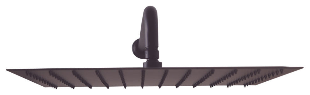 16"x16" Square Thin Shower Head, Oil Rubbed Bronze