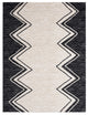 Home Dynamix Area Rugs: Patio Sofia Rugs by Nicole Miller: 7899-457 Black-Ivory