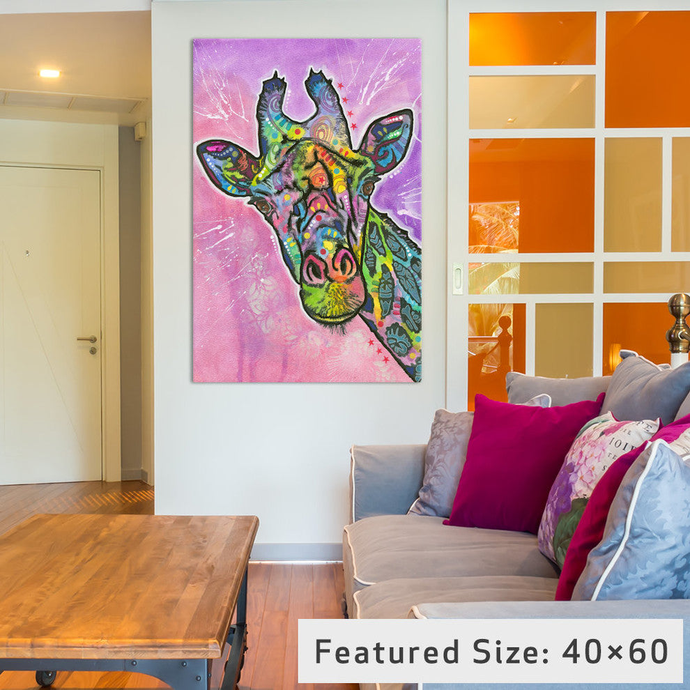 "Giraffe" by Dean Russo, 18x12x1.5"