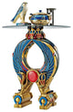 Inspiring Wings of Horus Egyptian Altar Side Table