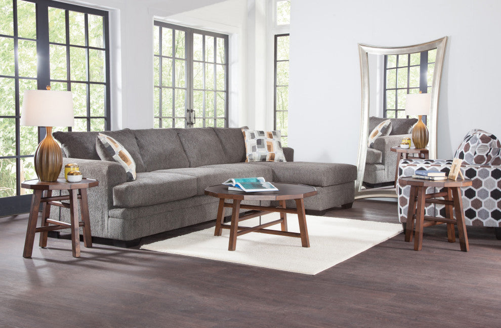 Paisley Cocktail Table Brown