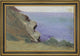 Mikalojus Ciurlionis Cliff by the Sea - 16" x 24" Framed Premium Canvas Print