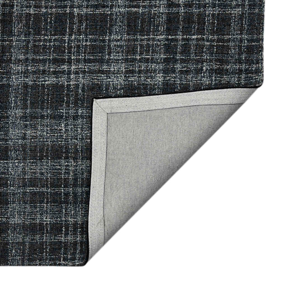 Laurel Turlen Area Rug, Dark Gray, 2' x 3', Plaid