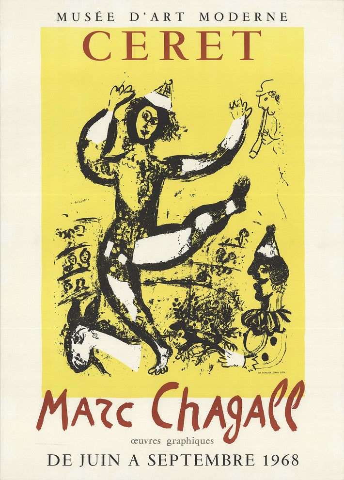 Marc Chagall, The Circus, 1968, Artwork