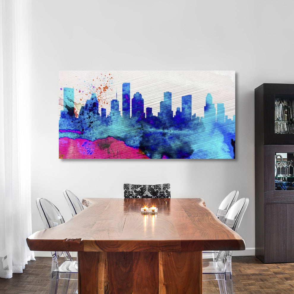 "Houston City Skyline" Fine Art Print