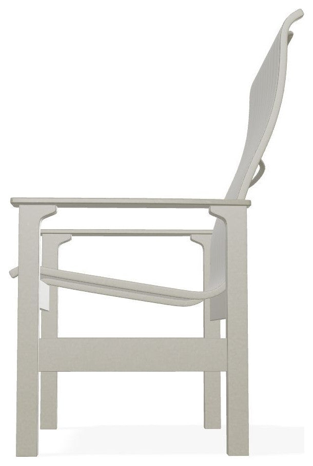 Leeward Sling Outdoor Armchair, Harbor/Storm