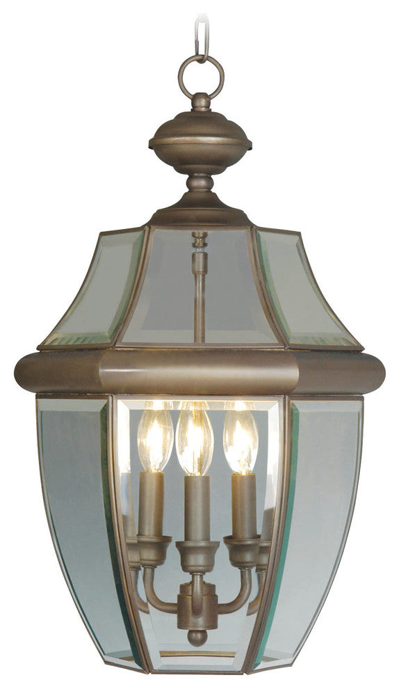 Monterey Outdoor Chain-Hang Light, Bronze