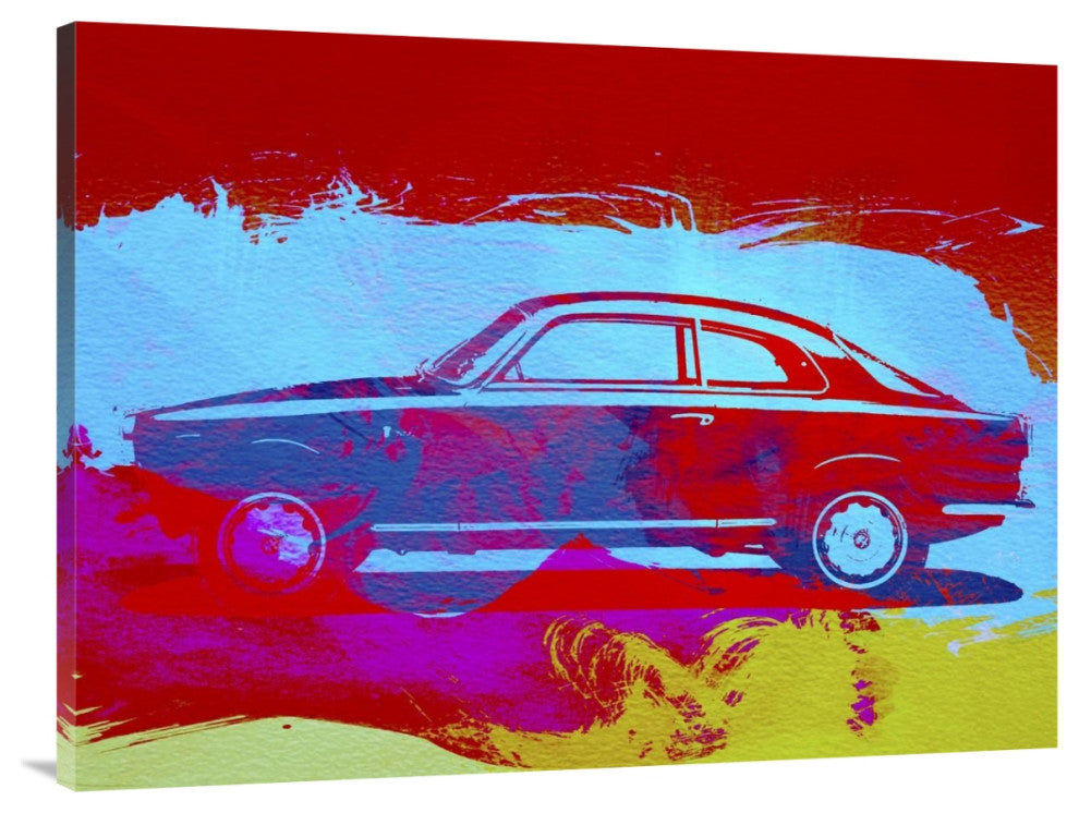 "Alfa Romeo Watercolor 1" Fine Art Print