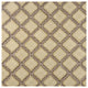 Hudson Tangier Mosaic Floor and Wall Tile, Caffe