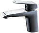 Basin Faucet, Black, Chrome Finish