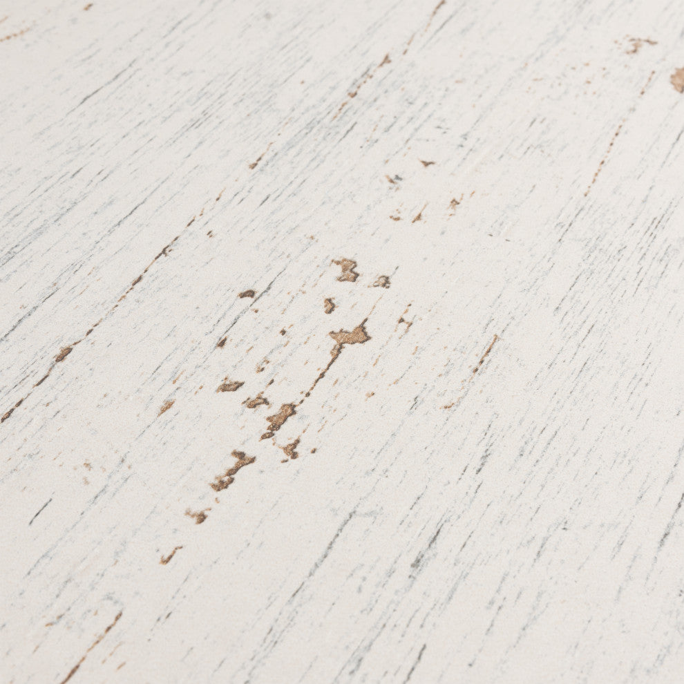 Retro Hex Porcelain Floor and Wall Tile, Blanc