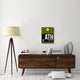 "ATH Athens Luggage Tag 2" Fine Art Print