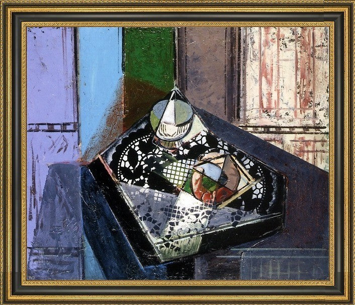 Alfred Henry Maurer Still Life with Cup - 20" x 25" Framed Premium Canvas Print