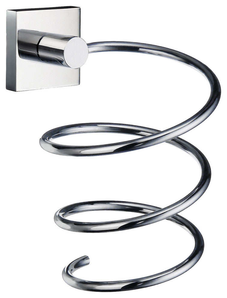 House Holder For Hairdryer Chrome