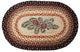 Earth Rugs Rug 20 x 30 BurgundyIvoryNatural