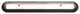 Tramore, Outdoor, 38", Powder Coat Black, Silver Glass