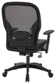 Professional Breathable Mesh Back Chair With Bonded Leather Seat