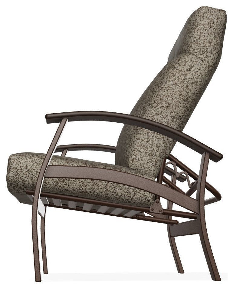 Belle Isle Cushion Outdoor Adjustable Back Chair, Restore Sparrow/Kona