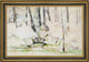 Paul Cezanne Into the Woods Framed Premium Canvas Print, 16"x24"