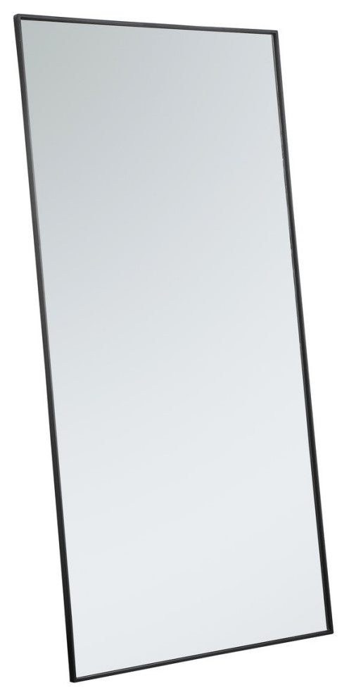 Elegant MR43672BK Metal Frame Rectangle Mirror 36", Black