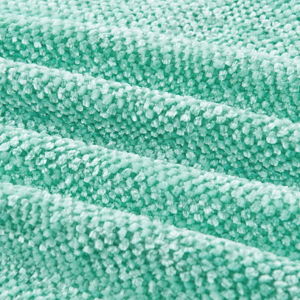 Crystal Chenille Knitted Throw Blanket, Island Paradise