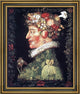 Giuseppe Arcimboldo Spring - 16" x 20" Framed Premium Canvas Print