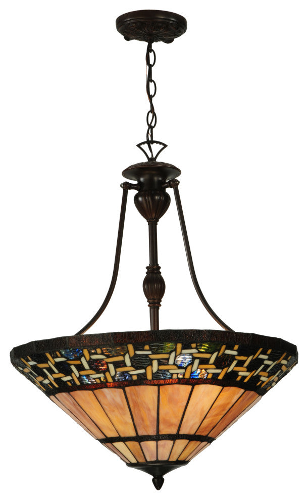 Meyda lighting 125115 20"W Ilona Inverted Pendant