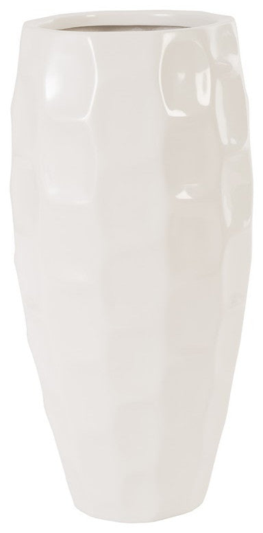 Mando Planter, Gel Coat White, Small