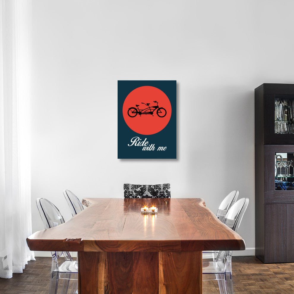 "Ride With Me Poster 1" Fine Art Print