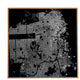 CityFabric Inc San Francisco Black Framed Wall Art