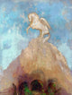 Odilon Redon White Pegasus Premium Canvas Print