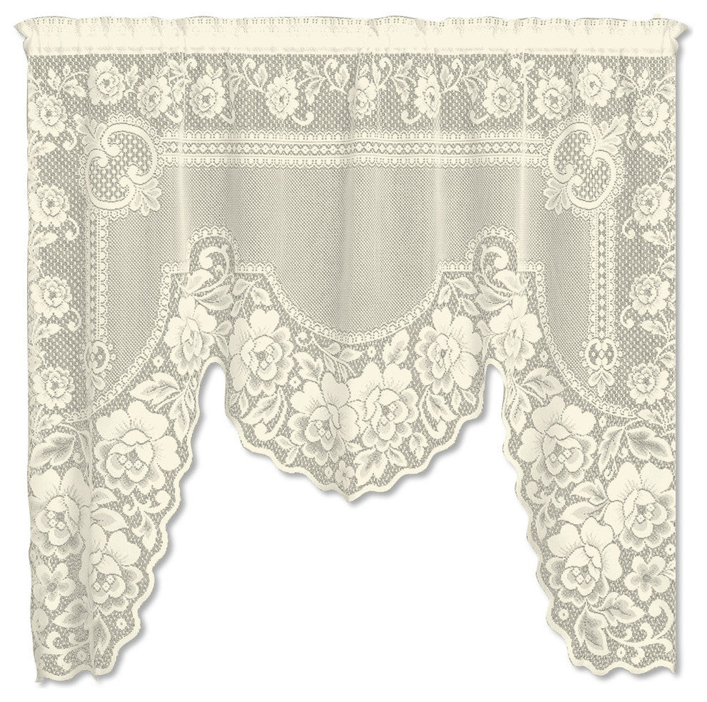 Victorian Rose One-Piece Swag