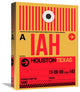 "IAH Houston Luggage Tag 1" Fine Art Print