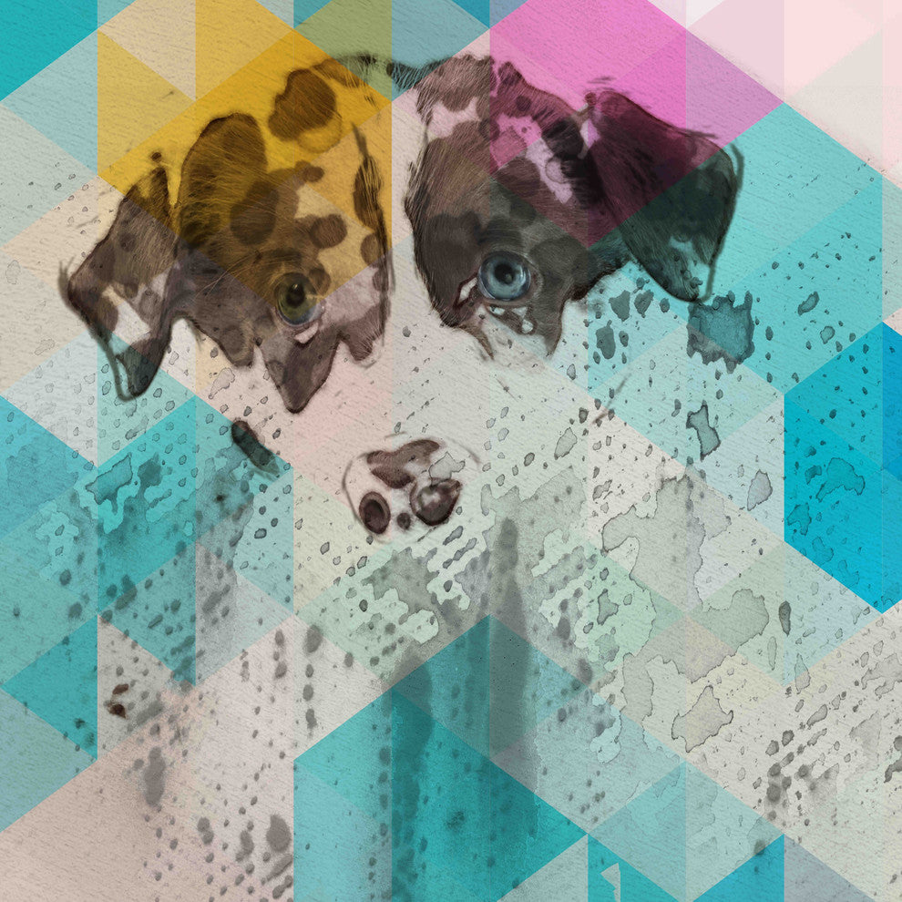 "Little Dog" Painting Print on Canvas by Irena Orlov