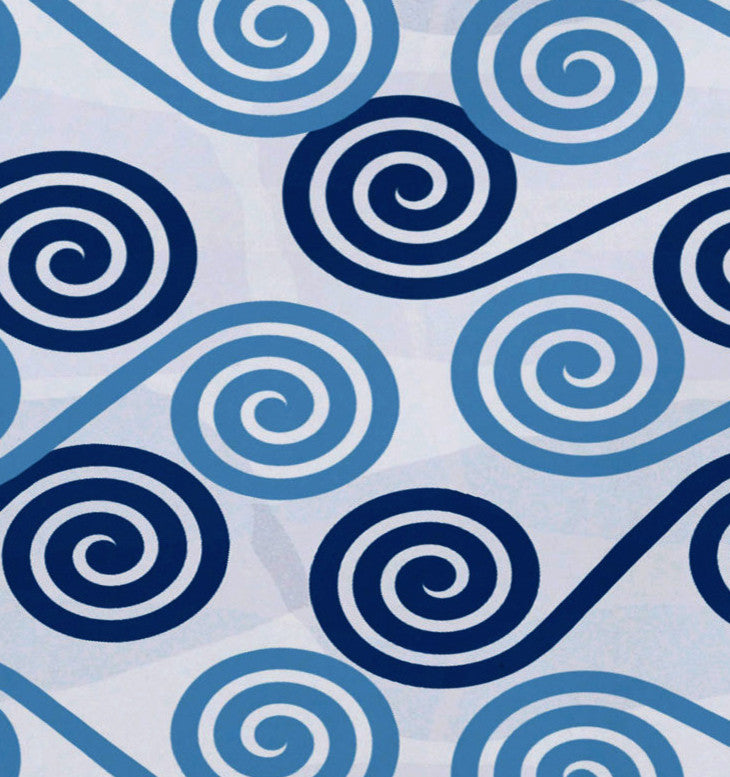 Rip Curl, Geometric Print Placemat, Set of 4, Blue