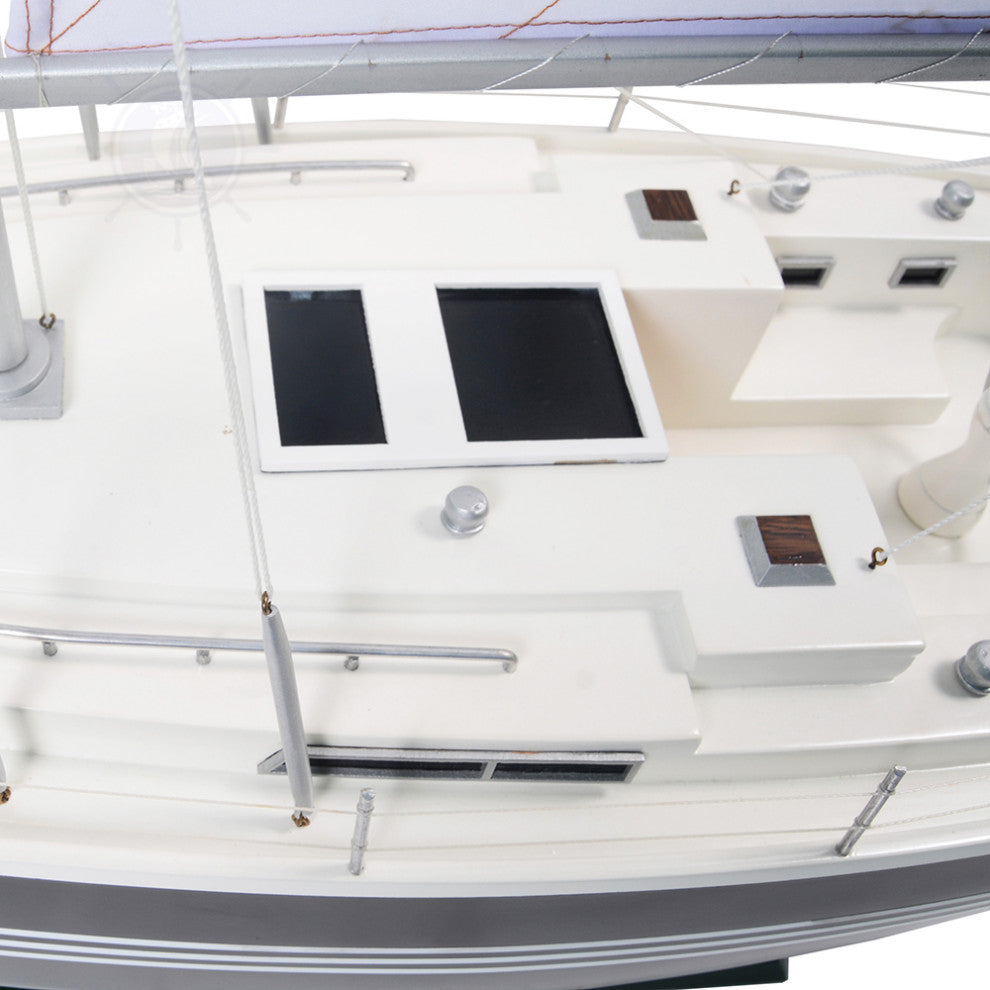 Victory Yacht Painted Wooden model sailing boat